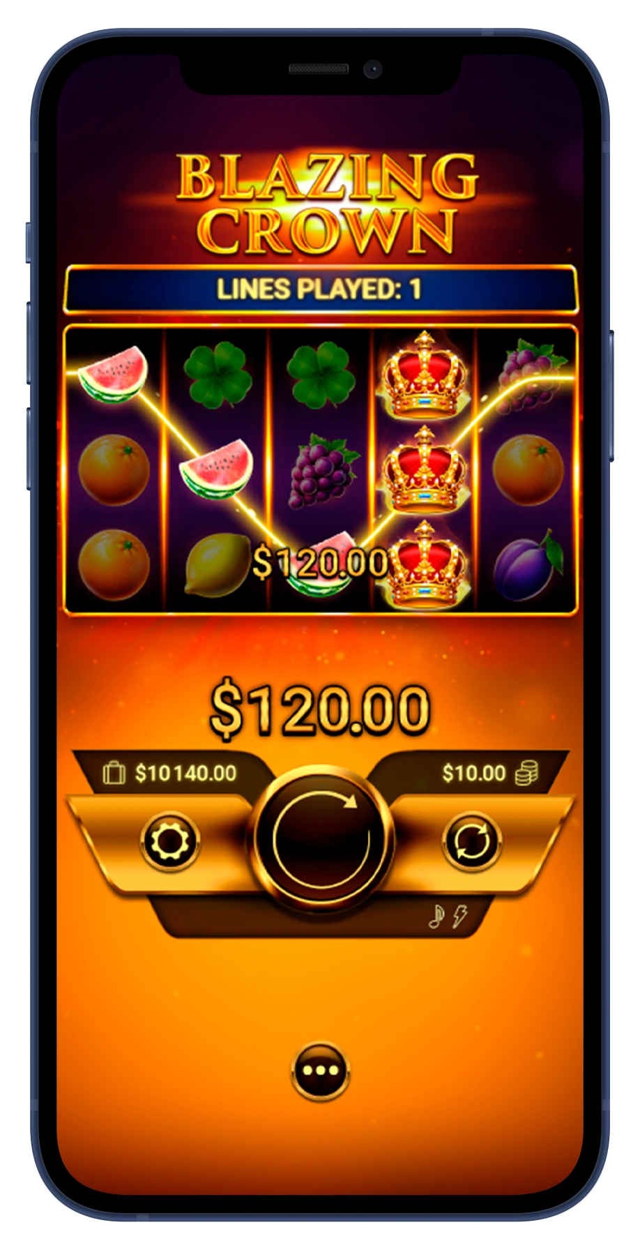 Blazing Crown — online slot | Amigo Gaming