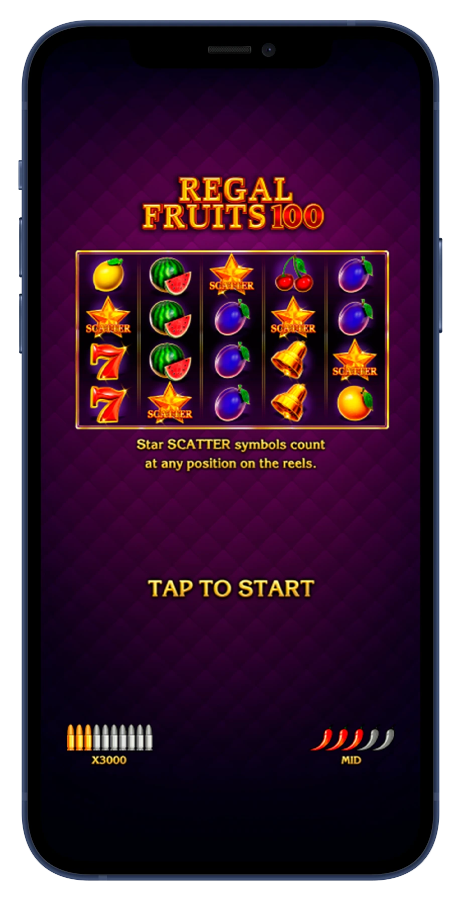 Regal Fruits 100 — online slot | Amigo Gaming