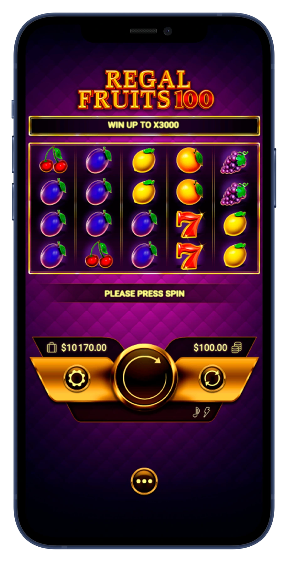 Regal Fruits 100 — online slot | Amigo Gaming