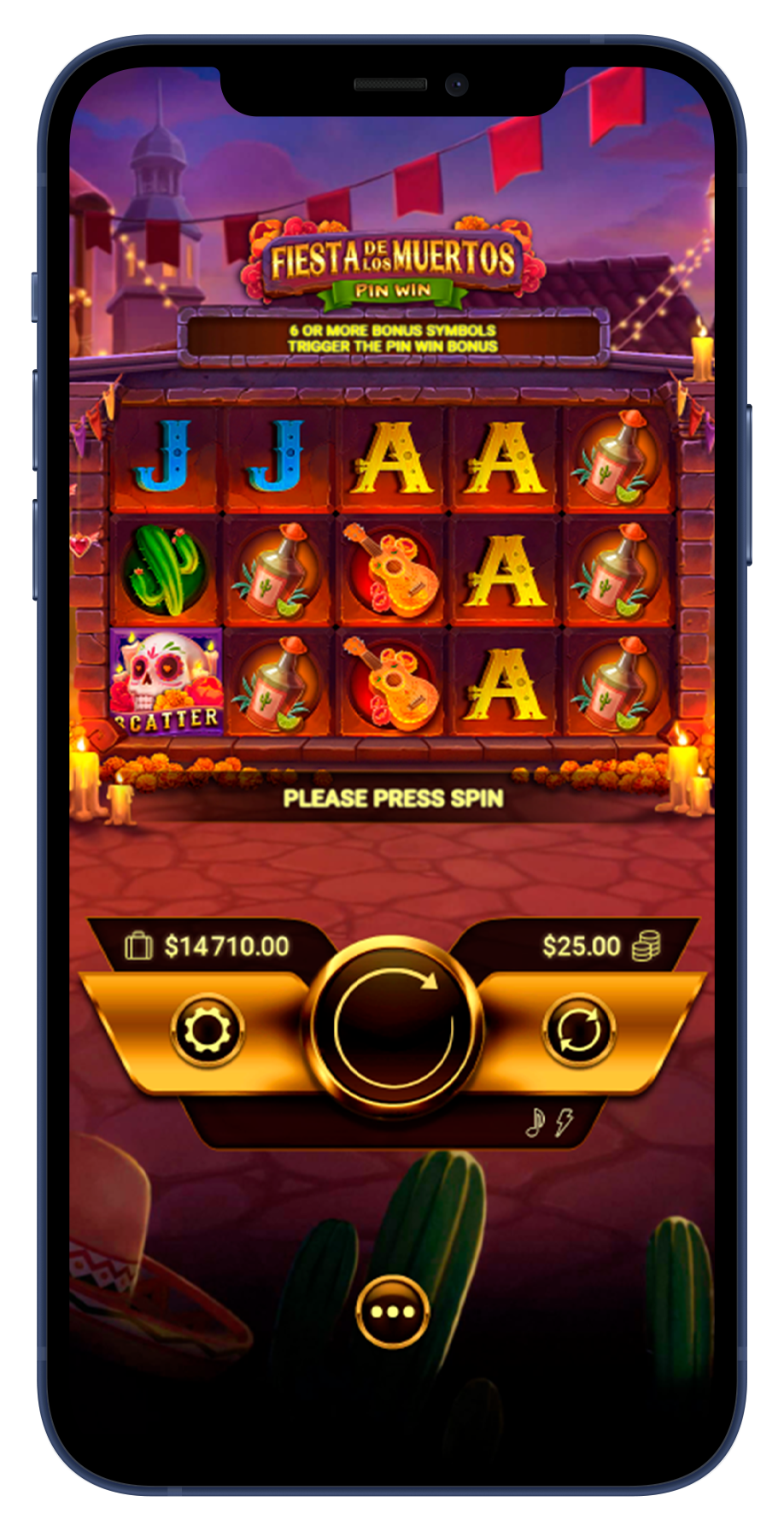 Fiesta de los Muertos — online slot | Amigo Gaming