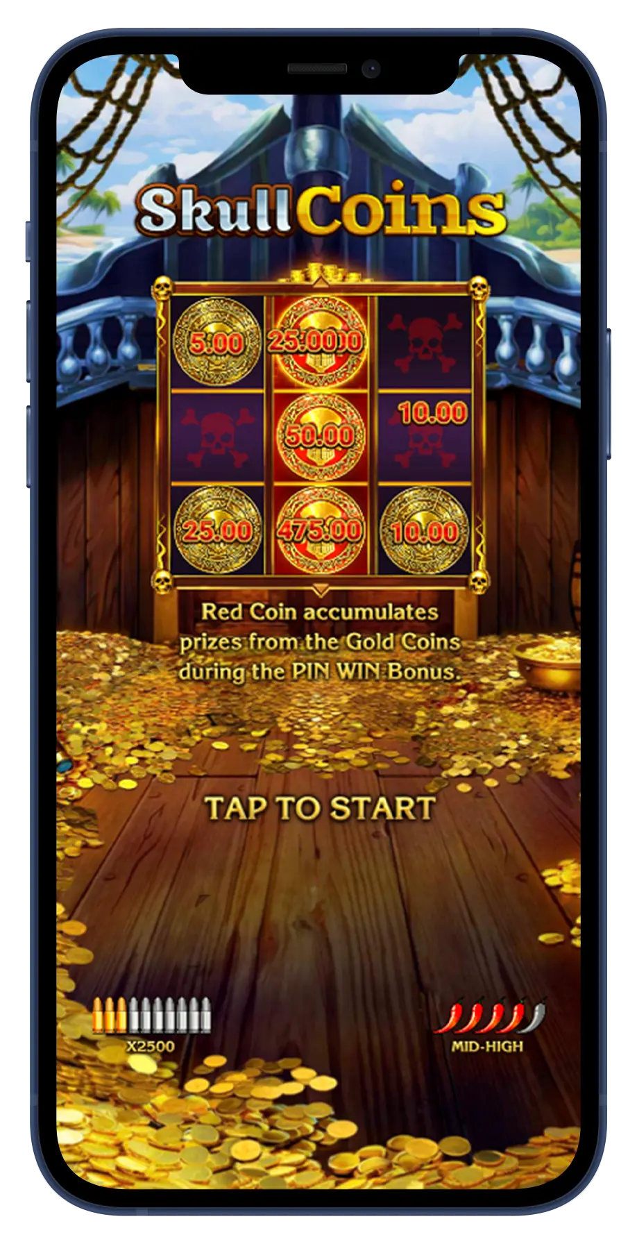 Skull Coins — online slot | Amigo Gaming